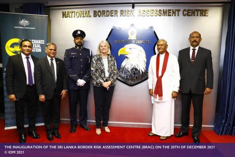 Inauguration of the Sri Lanka Border Risk Assessment Centre (BRAC) to Improve Border Security and Facilitate Economic Recovery 