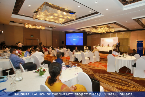 Launching of the Counter Trafficking Project “IMPACT” to Combat Human Trafficking in Sri Lanka