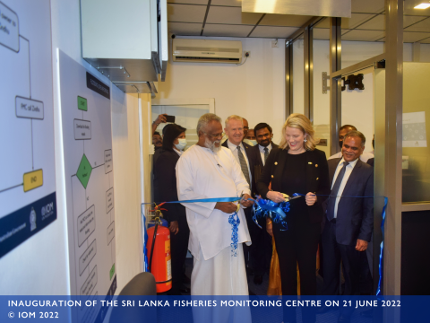 Inauguration of the Fisheries Monitoring Centre 